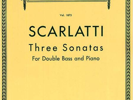 Scarlatti, ed. Drew - Three Sonatas - Contrabass and Piano Discount