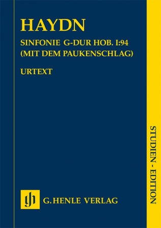 Haydn - Symphony in G Major, Hob. I:94 (Surprise Symphony) - Study Score Online