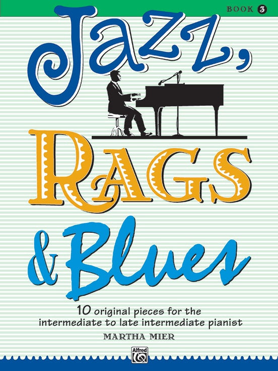 Mier - Jazz, Rags, and Blues, Book 3 - Easy Jazz Piano Solo Cheap