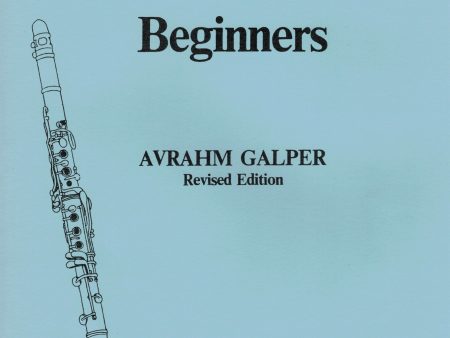 Galper – Clarinet for Beginners, Bk. II: Intermediate – Clarinet Method Hot on Sale