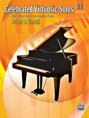 Vandall - Celebrated Virtuosic Solos, Book 1 - Easy Piano Cheap