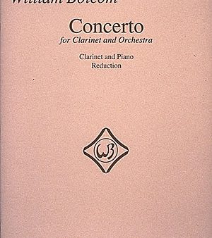 Bolcom – Concerto for Clarinet and Orchestra – Clarinet and Piano For Discount