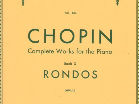 Chopin, ed. Mikuli – Rondos – Piano Cheap