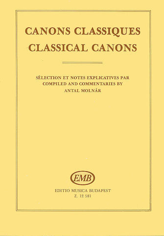 Agocsy - Classical Canons: 230 Solfeggio - Vocal Method For Discount