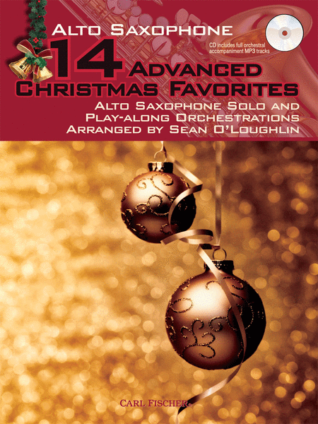 O Loughlin, arr. - 14 Advanced Christmas Favorites (w CD) - Alto Saxophone Solo Online Sale