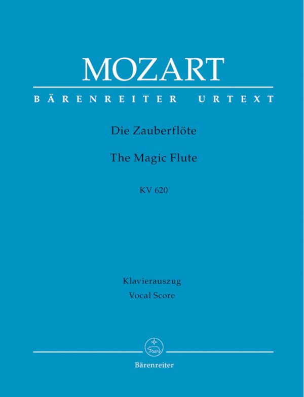 Mozart – The Magic Flute – Vocal Score Fashion