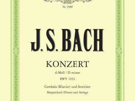 Bach – Keyboard Concerto No. 1 in D Minor, BWV 1052 – 2 Pianos, 4 Hands Discount