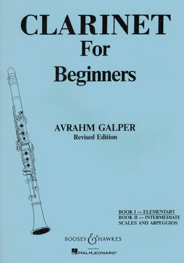 Galper – Clarinet for Beginners, Bk. I: Elementary – Clarinet Method Online now