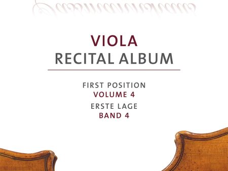 Sassmannshaus - Viola Recital Album, First Position Vol. 4 - Viola Discount