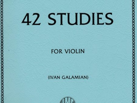 Kreutzer ed. Galamian - 42 Studies - Violin Method For Cheap