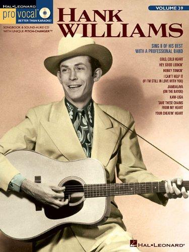 Williams – Hal Leonard s Pro Vocal Men, Vol. 39: Hank Williams (w CD) – Voice For Discount