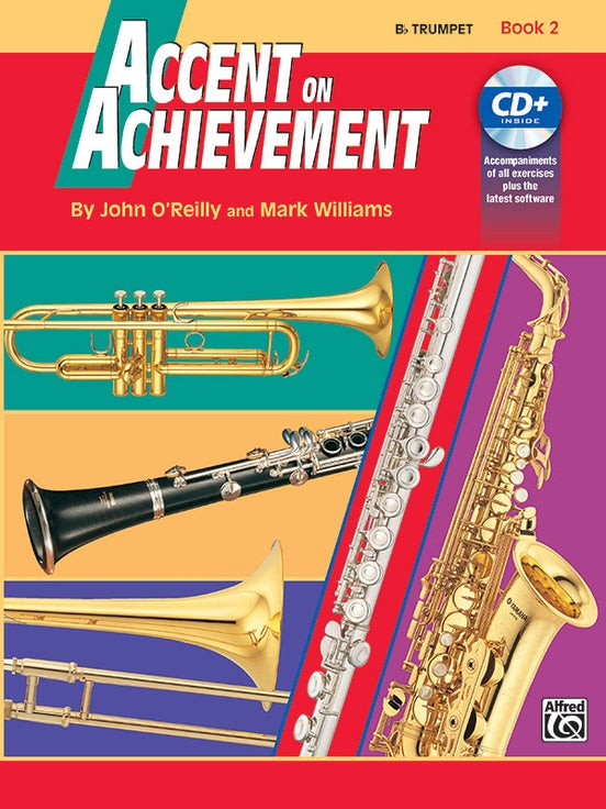 Reilly, Williams- Accent on Achievement, Book 2- Trumpet Discount