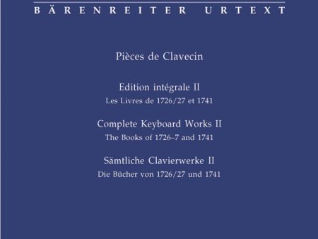 Rameau - Complete Keyboard Works II: 1726-27 and 1741 - Harpsichord, Piano Cheap