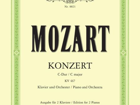 Mozart, eds. Wolff and Zacharias - Piano Concerto No. 21 in C Major, Kv. 467 - 2 Pianos, 4 Hands Hot on Sale