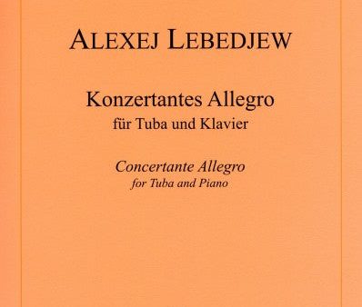 Lebedev - Concertante Allegro for Tuba - Tuba (or Bass Trombone) and Piano Online