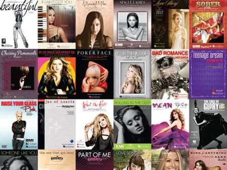 Various – Contemporary Women of Pop and Rock – Piano, Vocal, Guitar Supply