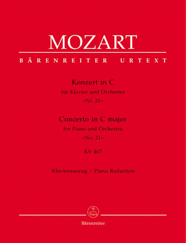 Mozart, ed. Woodfull-Harris - Piano Concerto No. 21 in C Major, KV. 467 - 2 Pianos, 4 Hands on Sale