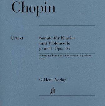 Chopin - Sonata in G Minor, Op. 65 - Cello and Piano Supply