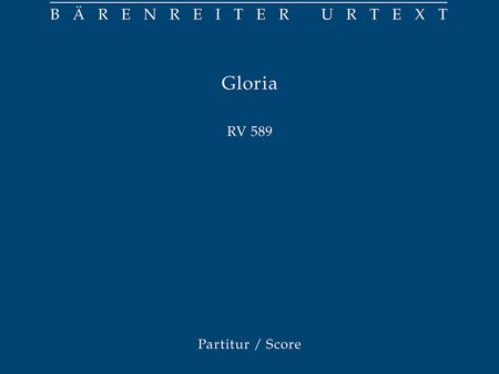 Vivaldi - Gloria RV 589 - Full Score For Cheap