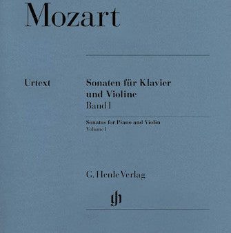 Mozart, eds. Seiffert, Lampe, and Rohrig - Sonatas for Piano and Violin, Vol. 1 - Violin and Piano Online