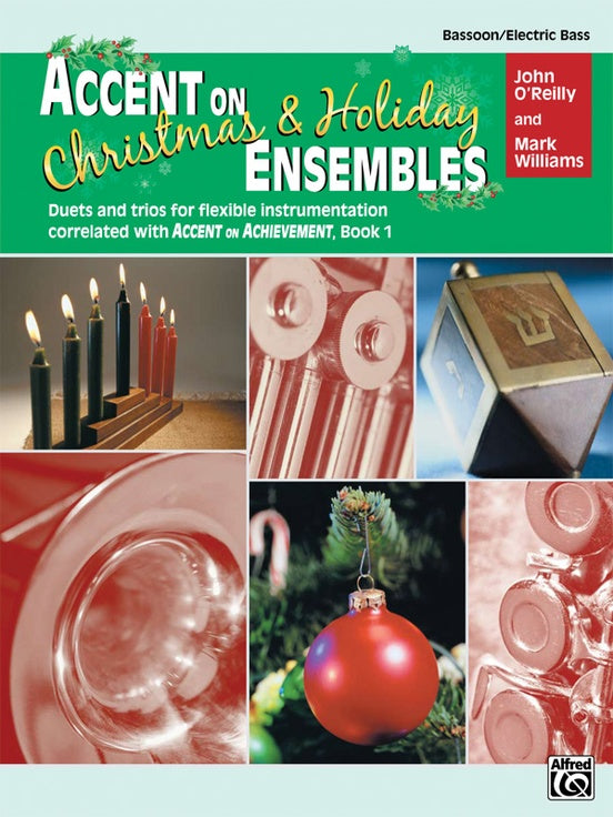 O Reilly and Williams - Accent on Christmas and Holiday Ensembles - Bassoon and or Electric Bass Sale