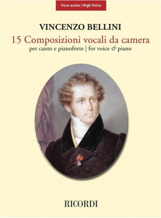 Bellini - 15 Composizioni Vocali Da Camera - High Voice For Discount