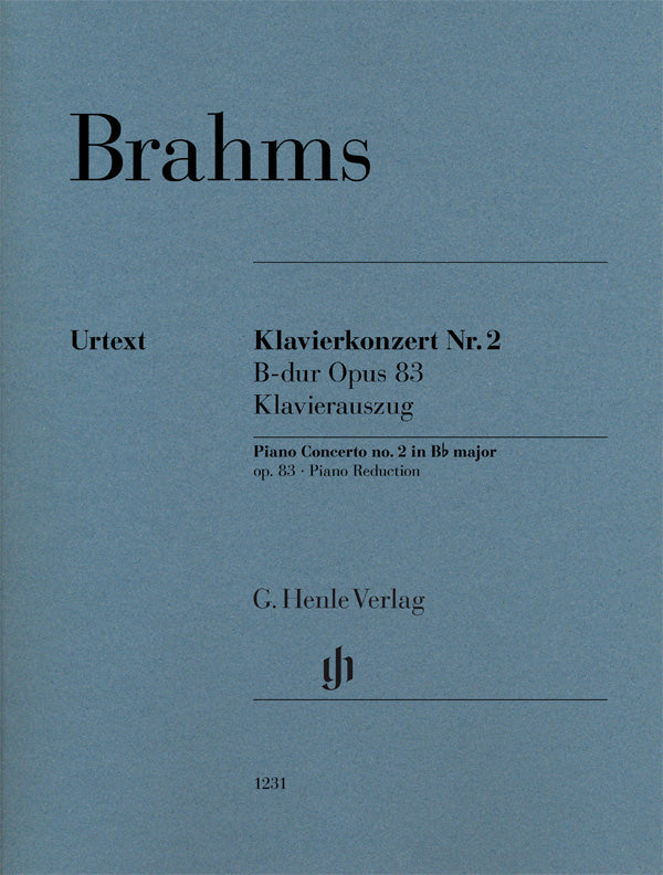 Brahms – Piano Concerto No. 2 in Bb, Op. 83 – 2 Pianos, 4 Hands For Discount