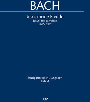 Bach - Jesu, Meine Freude, BWV 227 - Full Score (German English) For Cheap