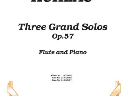 Kuhlau - Three Grand Solos, Op. 57: Solo No. 1 - Flute and Piano For Cheap