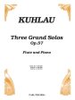 Kuhlau - Three Grand Solos, Op. 57: Solo No. 1 - Flute and Piano For Cheap