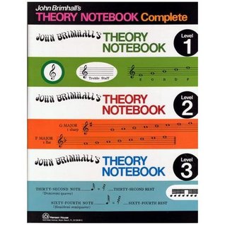 Brimhall - Theory Notebook Complete - Music Theory For Discount