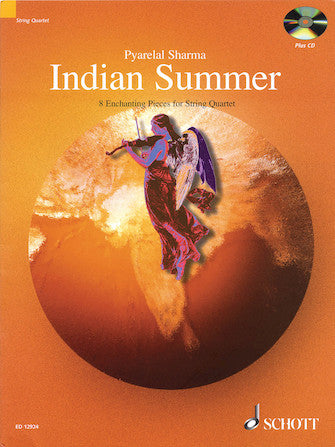 Sharma - Indian Summer (w CD) - 2 Violins, Viola, and Cello Online Hot Sale