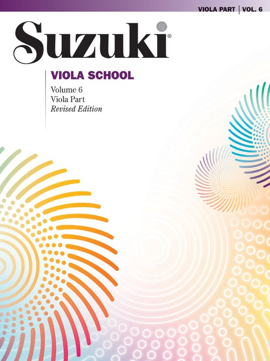 Suzuki Viola School: Vol. 6 (Revised)  - Viola Method Online Hot Sale