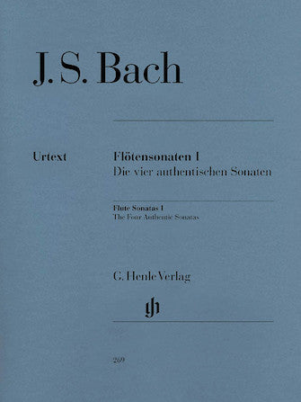 Bach, ed. Eppstein - Flute Sonatas, Vol. 1 - Flute and Piano (Cello) Online Sale