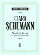 Schumann, C., eds. Draheim and Hoft – Samtliche Lieder, Book II – Voice and Piano Hot on Sale