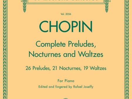 Chopin, ed. Joseffy – Complete Preludes, Nocturnes and Waltzes – Piano Online