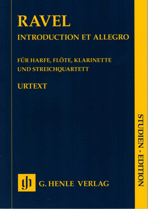 Ravel - Introduction et Allegro - Study Score Online