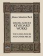 Bach – Miscellaneous Keyboard Works: Toccatas, Fugues, and Other Pieces – Piano Supply