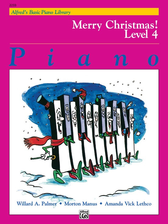 Alfred s Basic: Merry Christmas!, Level 4 - Piano Method Hot on Sale