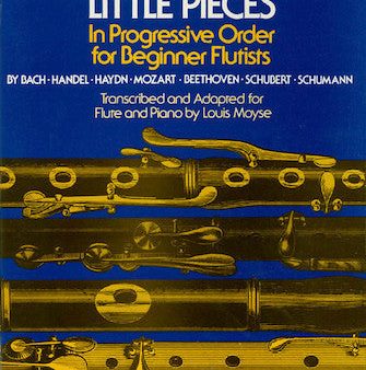 Moyse, arr. - Forty (40) Little Pieces for Flute & Piano - Flute and Piano Anthology Fashion