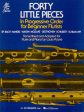 Moyse, arr. - Forty (40) Little Pieces for Flute & Piano - Flute and Piano Anthology Fashion