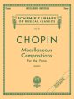 Chopin, ed. Joseffy – Miscellaneous Compositions – Piano Discount