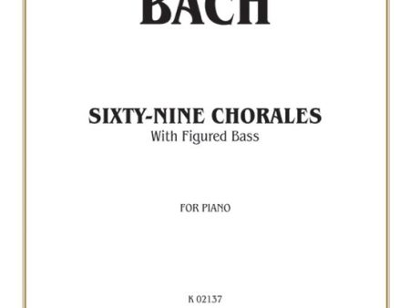 Bach – Sixty-Nine Chorales with Figured Bass – Piano on Sale