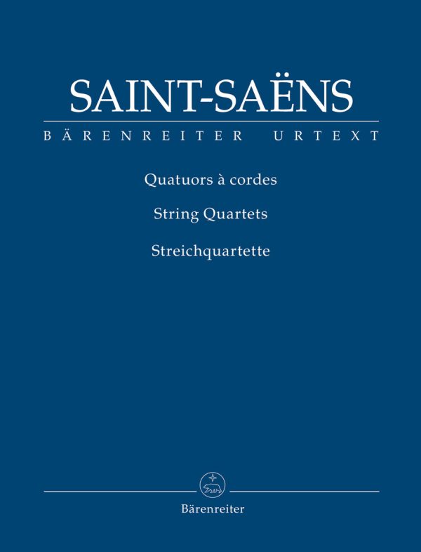 Saint-Saens, ed. Guilloux – String Quartets – Study Score Cheap