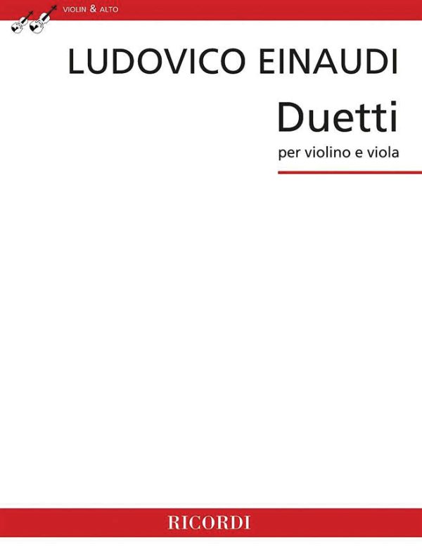 Einaudi – Duetti – Violin and Viola Sale