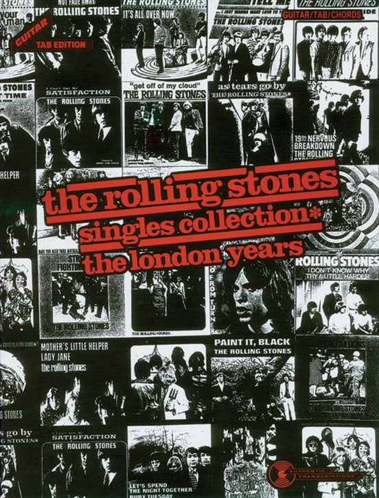 Rolling Stones – Singles Collection: The London Years – Piano, Vocal, Guitar w Tabluture on Sale