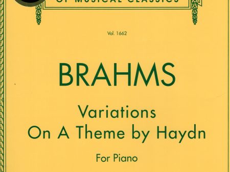 Brahms – Variations on a Theme by Haydn – Piano Discount