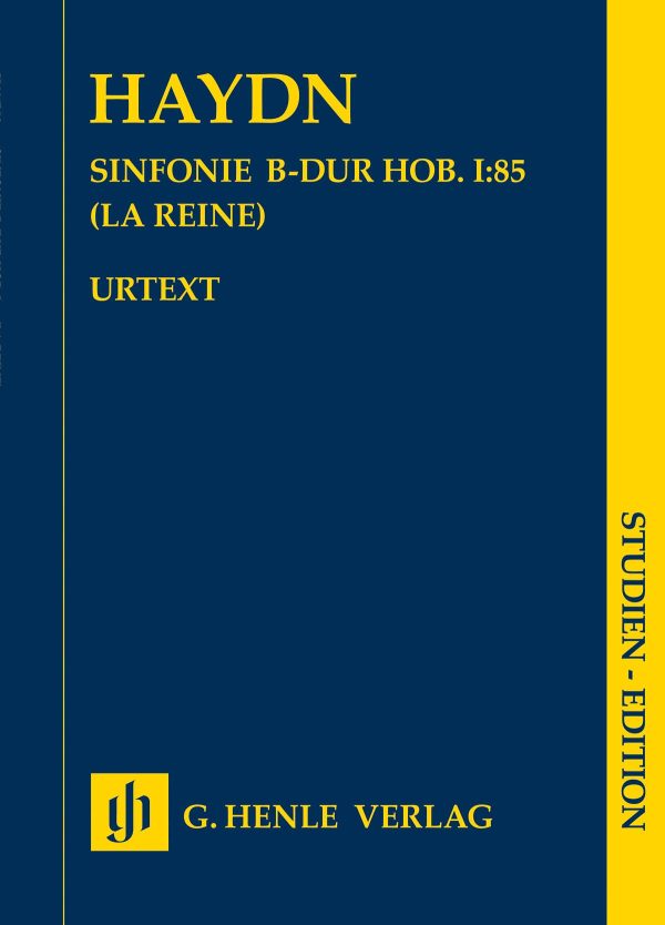 Haydn, ed. Nakano – Symphony in Bb Major, Hob. I:85 – Study Score on Sale