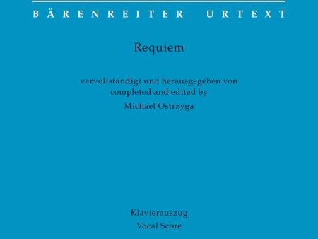 Mozart - Requiem - Vocal Score Cheap