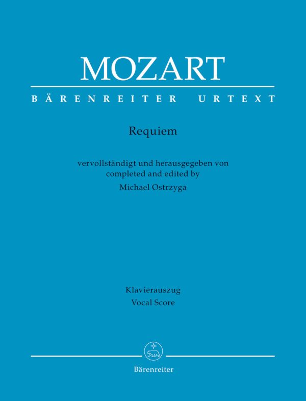 Mozart - Requiem - Vocal Score Cheap